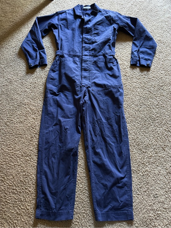 Alex Mill Pants - Alex Mill Cotton Jumpsuit Overalls  Blue  Wash Oversized Cargo Utility Size S